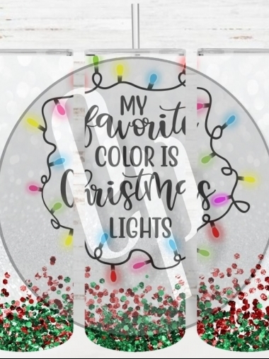 My favorite color is christmas lights