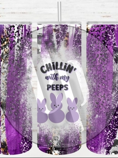 Chillin Purple Peeps