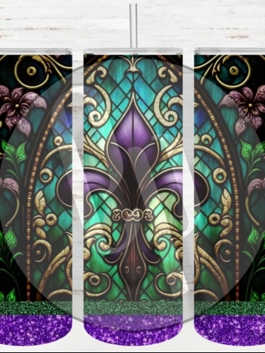 Stained Glass Fleur